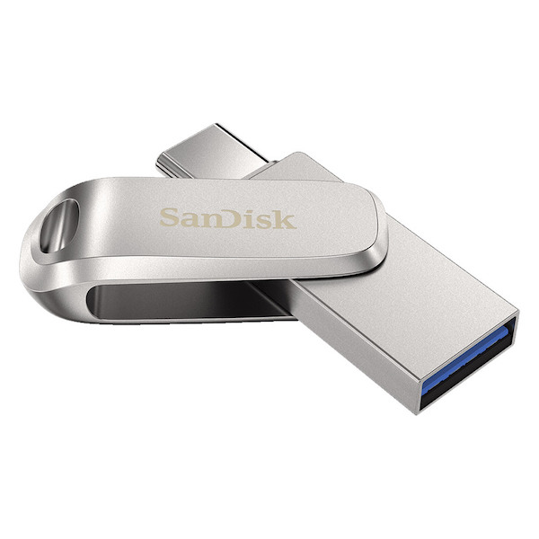Sandisk Dual Drive Luxe | Reversable USB-A - USB Type-C 150MB/s - 256 GB