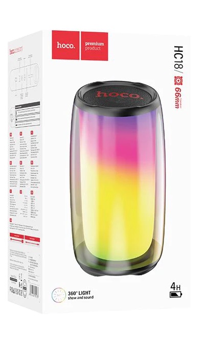 HOCO HC18 Jumper colorful luminous BT speaker