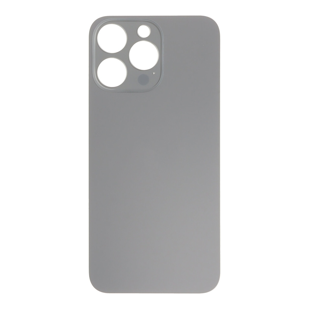 HQ Back Glass Logo Large Hole /w Adhesive | iPhone 15 Pro  - All Colours