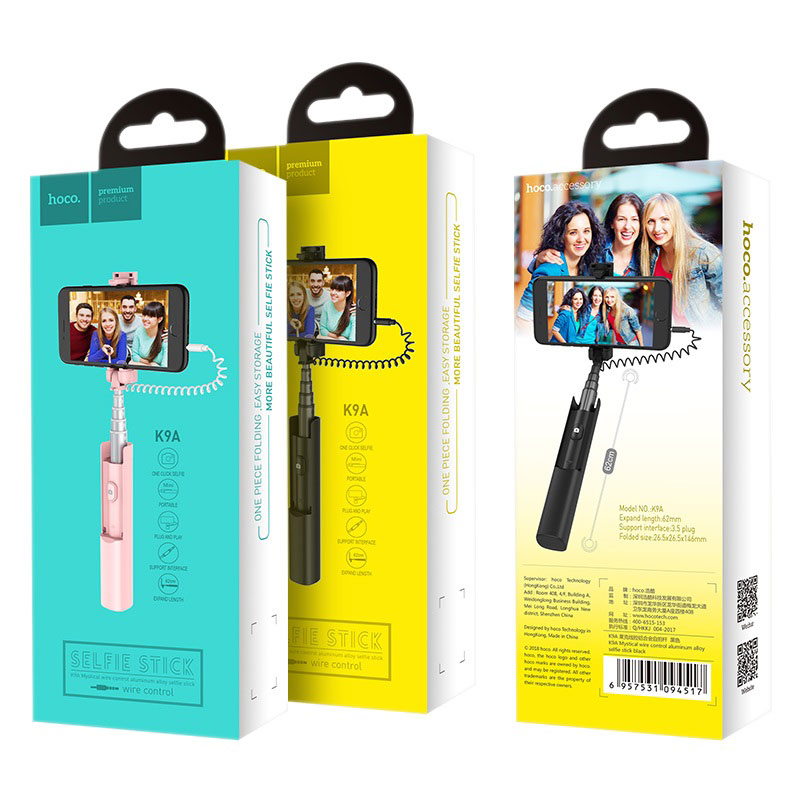 Hoco K9A | Universal 3.5mm Selfie Stick
