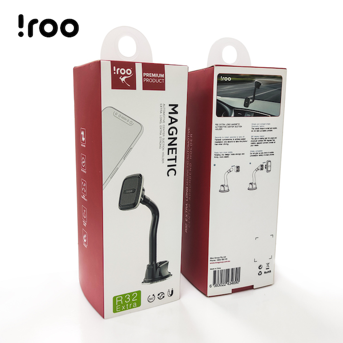 iRoo R32 Extra Long | Super Strong MagGrip Holder