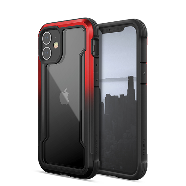 [KW7-01] X-doria Raptic Shield | iPhone 12 mini (5.4) - Red/Black Radiant