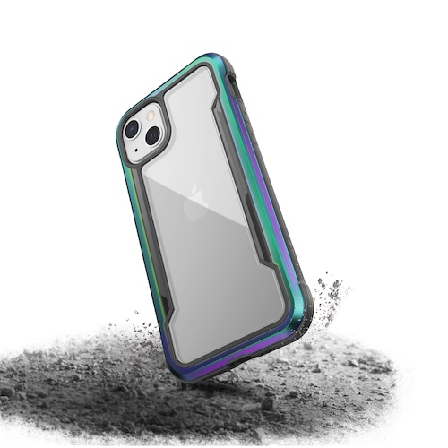 [LW1-11] X-doria Raptic Shield Pro | iPhone 13/iPhone 14 (6.1) - Iridescent  AntiMicrobial