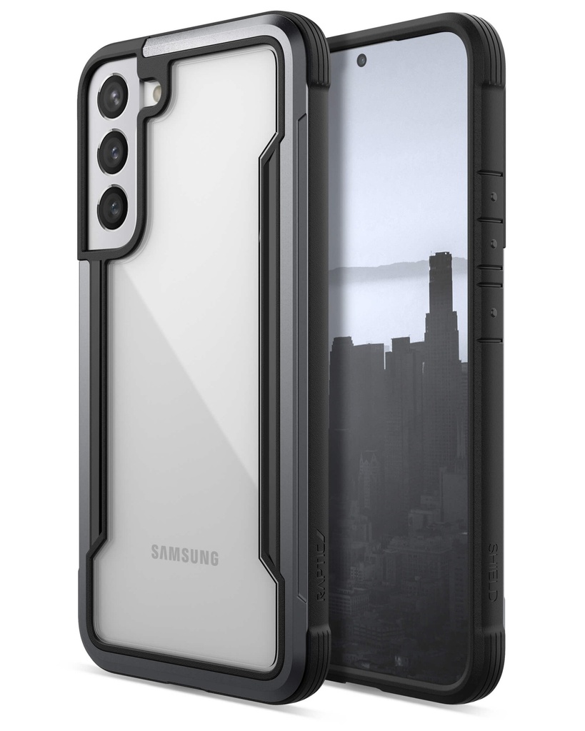[BWF5-08] X-doria Raptic Shield /w AntiMicrobial | Samsung Galaxy S22 Plus - Black