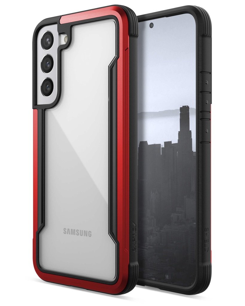 [KW5-04] X-doria Raptic Shield /w AntiMicrobial | Samsung Galaxy S23 - Red
