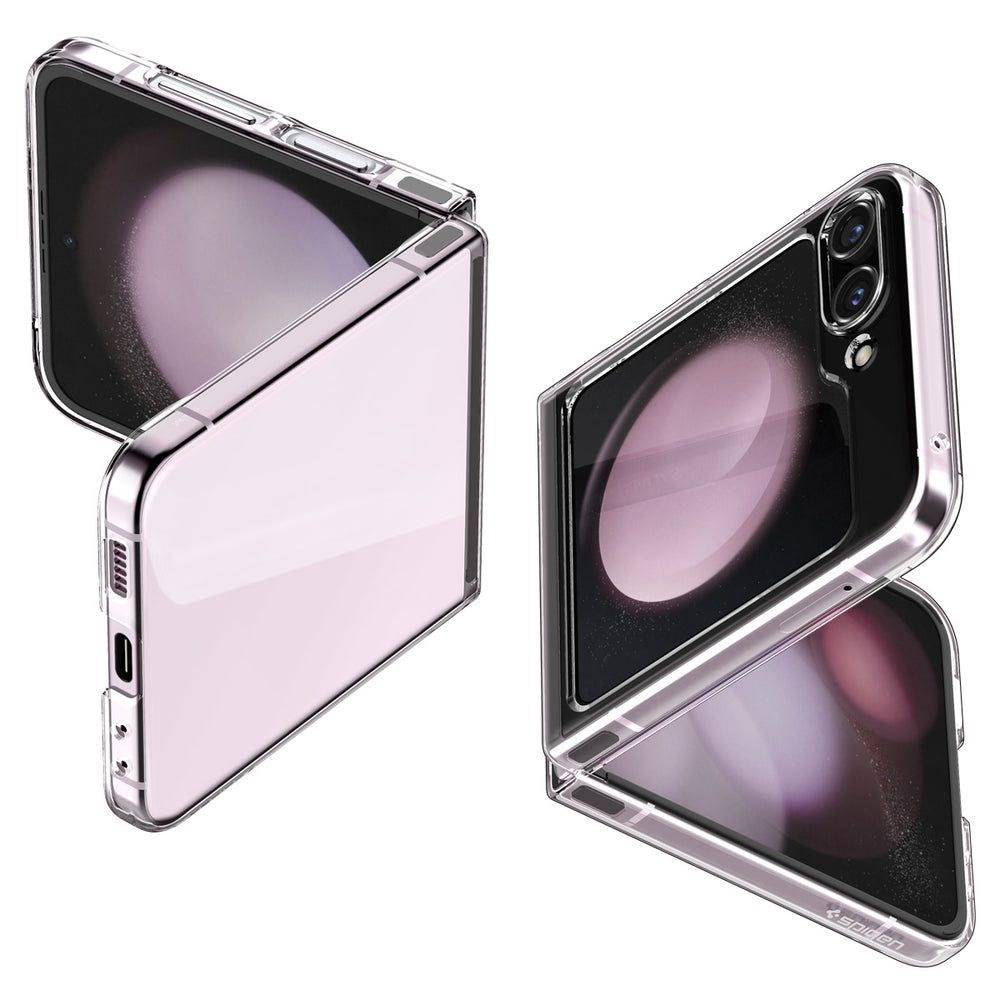 [BWF1-10] Korean Plafit Airline Plus Crystal | Samsung Galaxy Flip 5 - Transparent
