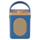 Majority Little Shelford Bluetooth Speaker/ Digital Alarm Clock/DAB Radio - Midnight Blue