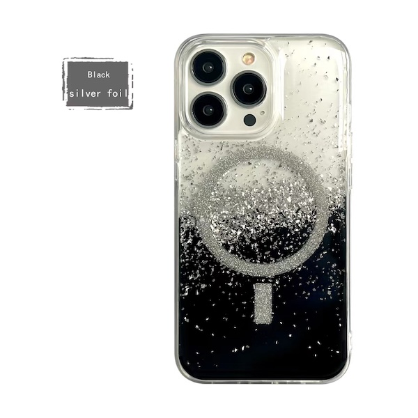Nico Shimmer Black Strong MSafe | Samsung S24 Plus/S25 Plus