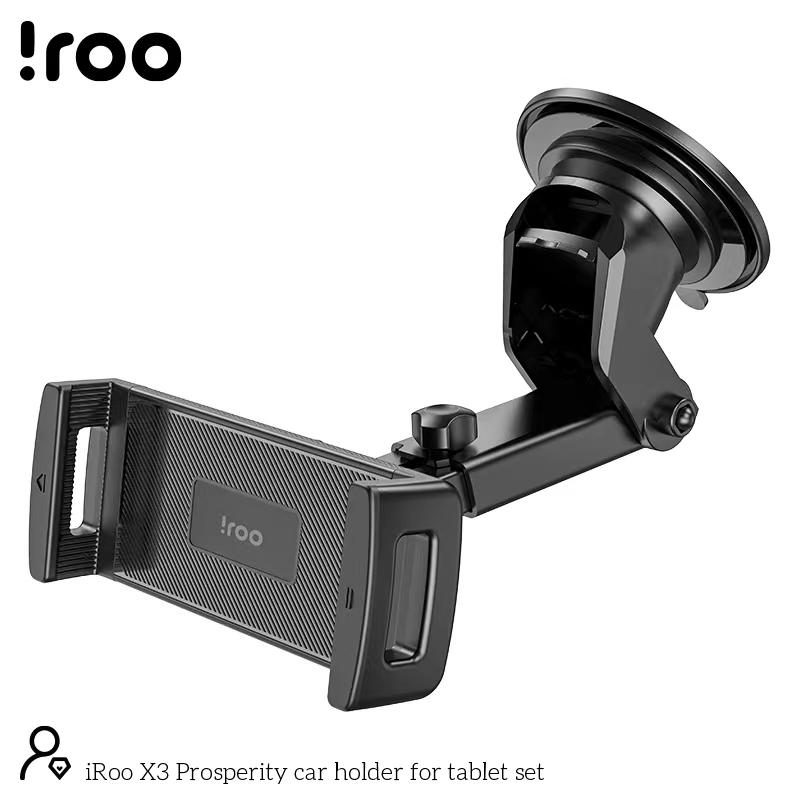 iRoo X3 [2in1] | Windscreen/Back Headrest in-car Phone/Tablet Holder