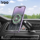 iRoo R18 MagSafe | 15W Wireless 2in1 Air Vent/Windscreen Charger Holder (Universal)