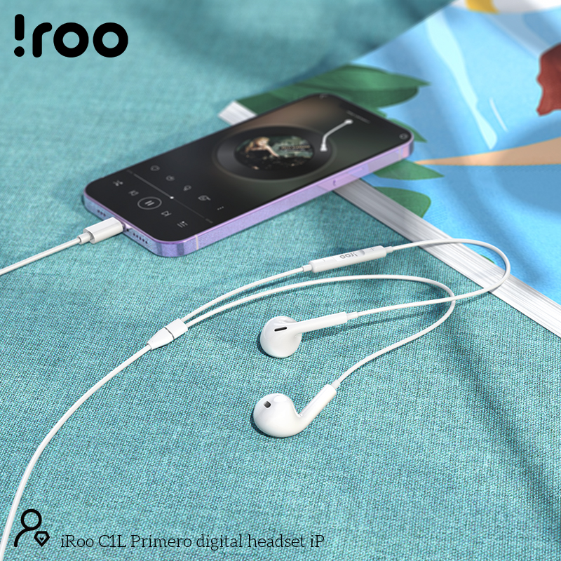 iRoo C1L Digital Earphones | For Ligtning