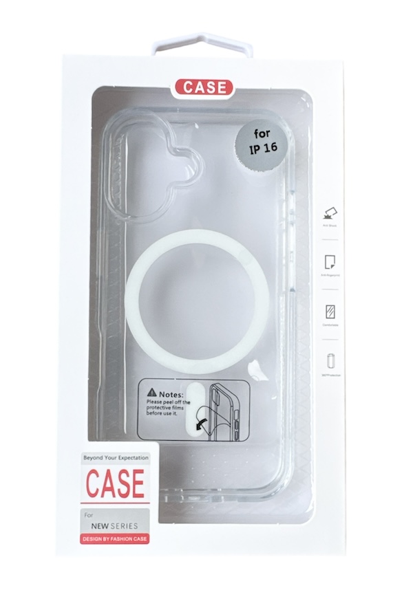 Coco Msafe Heavy Duty | iPhone 16 - Acrylic Clear