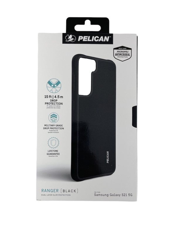 [BWS5-20] Pelican Ranger AntiMicrobial | Samsung Galaxy S21 Plus - Black