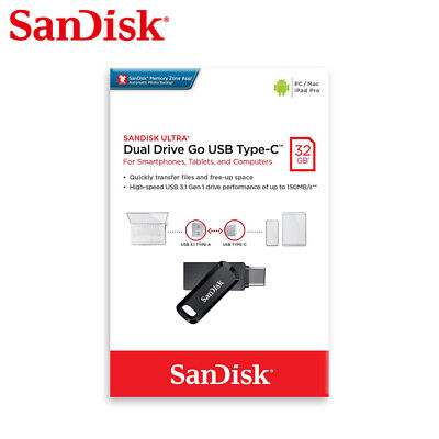 Sandisk Dual Drive Go  | Dual Head [1xUSB-A,1xUSB-C] - 32GB