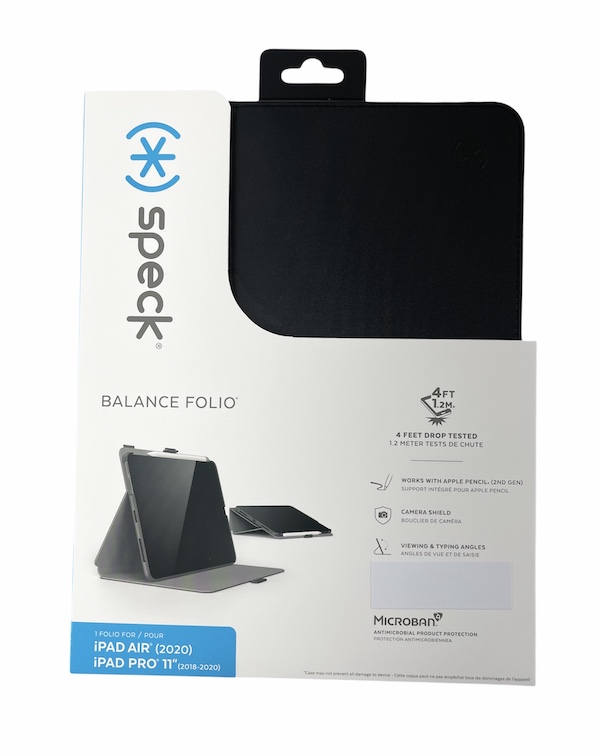 Speck Balance Folio /w stylus slot | Apple iPad Air 4/Air 5 (10.9) / iPad Pro 11 (2020/2021) - Black