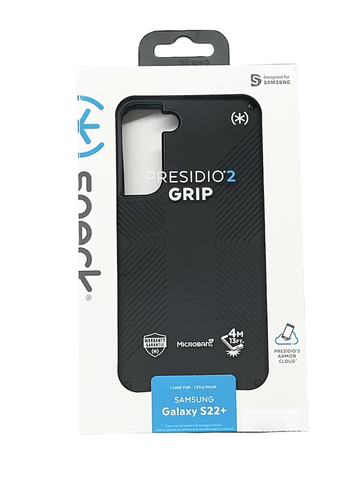 [BWS3-12][FW9-5] Speck Presidio2 Grip | Samsung S22 Plus (6.6) - Black