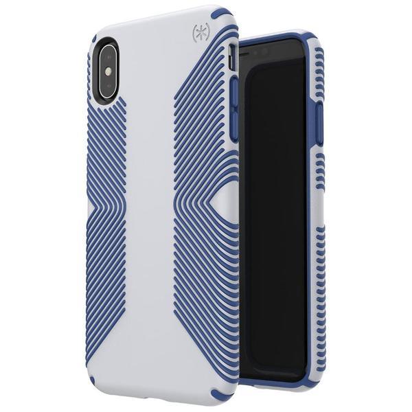 [BW-201] Speck Presidio Grip | iPhone XS Max - Grey/Blue