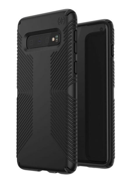 [BWS3-61] Speck Presidio Grip | Samsung Galaxy S10 Plus - Black