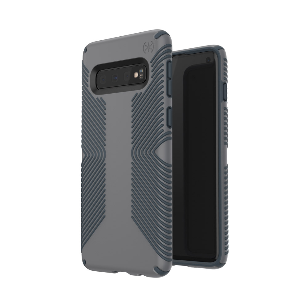 [I-124] Speck Presidio Grip | Samsung Galaxy S10 Plus - Grey