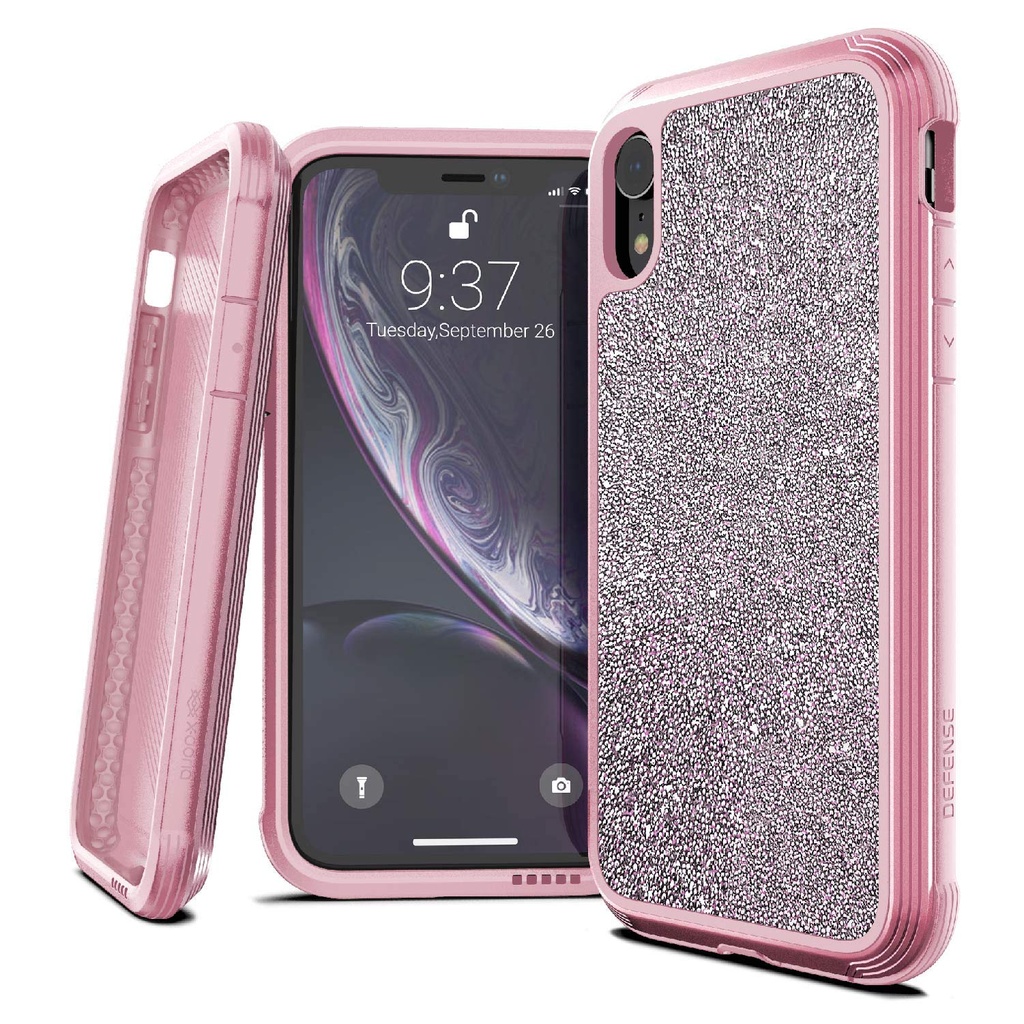 X-doria Lux Glitter | iPhone Xs Max - Rose Gold