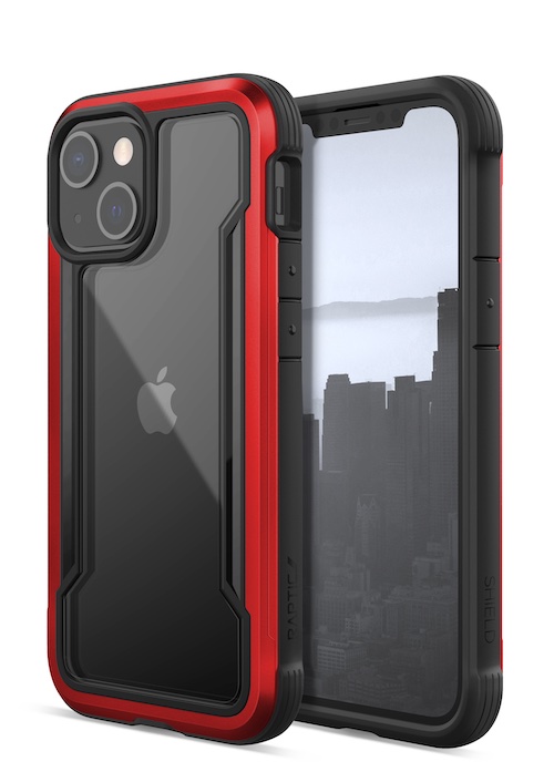 X-doria Raptic Shield Pro | iPhone 13 Mini (5.4) - Red AntiMicrobial