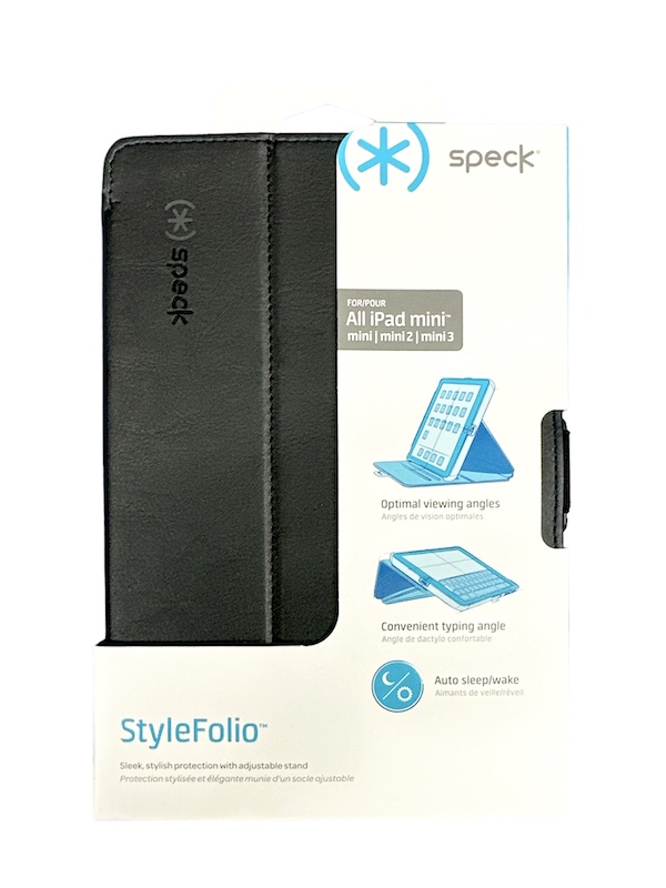 [BW-243] Speck StyleFolio | iPad Mini 1/2/3 - Black