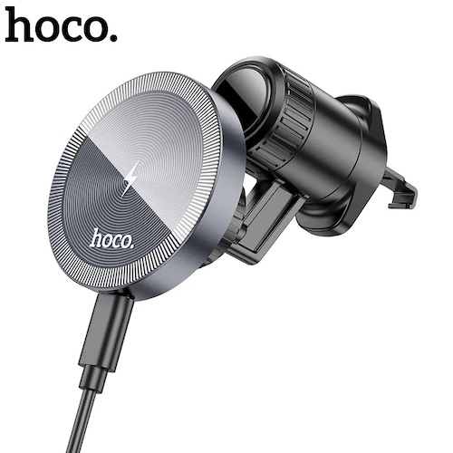 Hoco HW6 Vision | Metal Magnetic wireless fast charging car holder (Replace by iRoo RW3)