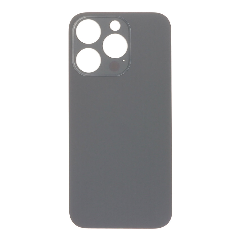HQ Back Glass Logo Large Hole  /w Adhesive | iPhone 14 Pro - All Colours