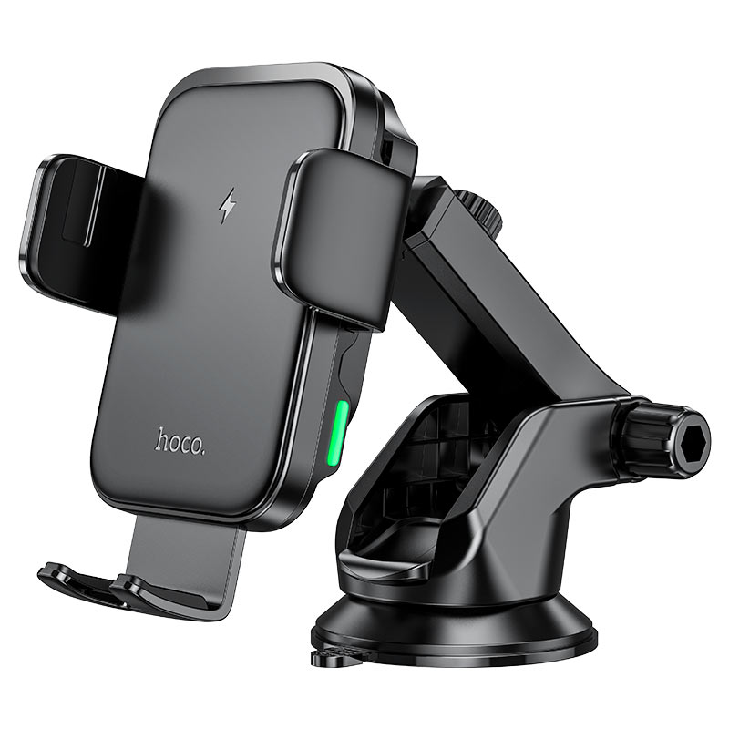 [RW1-07] Hoco HW11 Jenny three-axis linkage wireless fast charging car holder(center console)