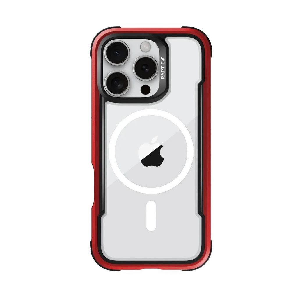 Raptic Shield MagSafe | iPhone 16 Pro - Red