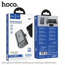 Hoco Q31 |  Lightning PD20W pocket power bank(5000mAh)