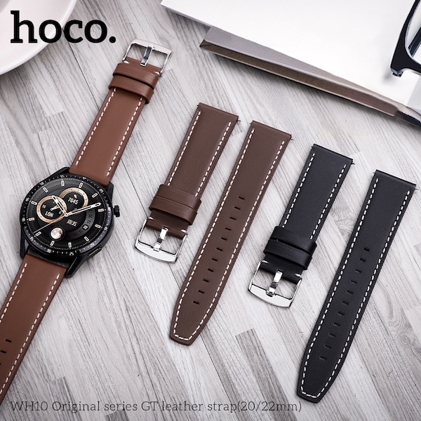 HOCO WH10 | WH10 Original leather series GT strap - Samsung Watch (20mm)