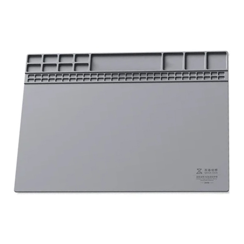 QIANLI B440 | Large 405*305*2.86mm Multifunctional High Temperature Resistance Repair Mat Grey