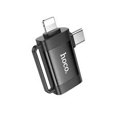 Hoco UA31F | iP/Type-C male to USB female OTG 2-in-1 adapter