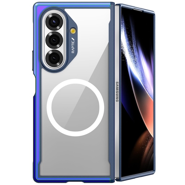 Raptic Shield Classic MSafe | Samsung Galaxy Z Fold7/Fold8 Ultra - Iridescent (2pcs Front/Back)