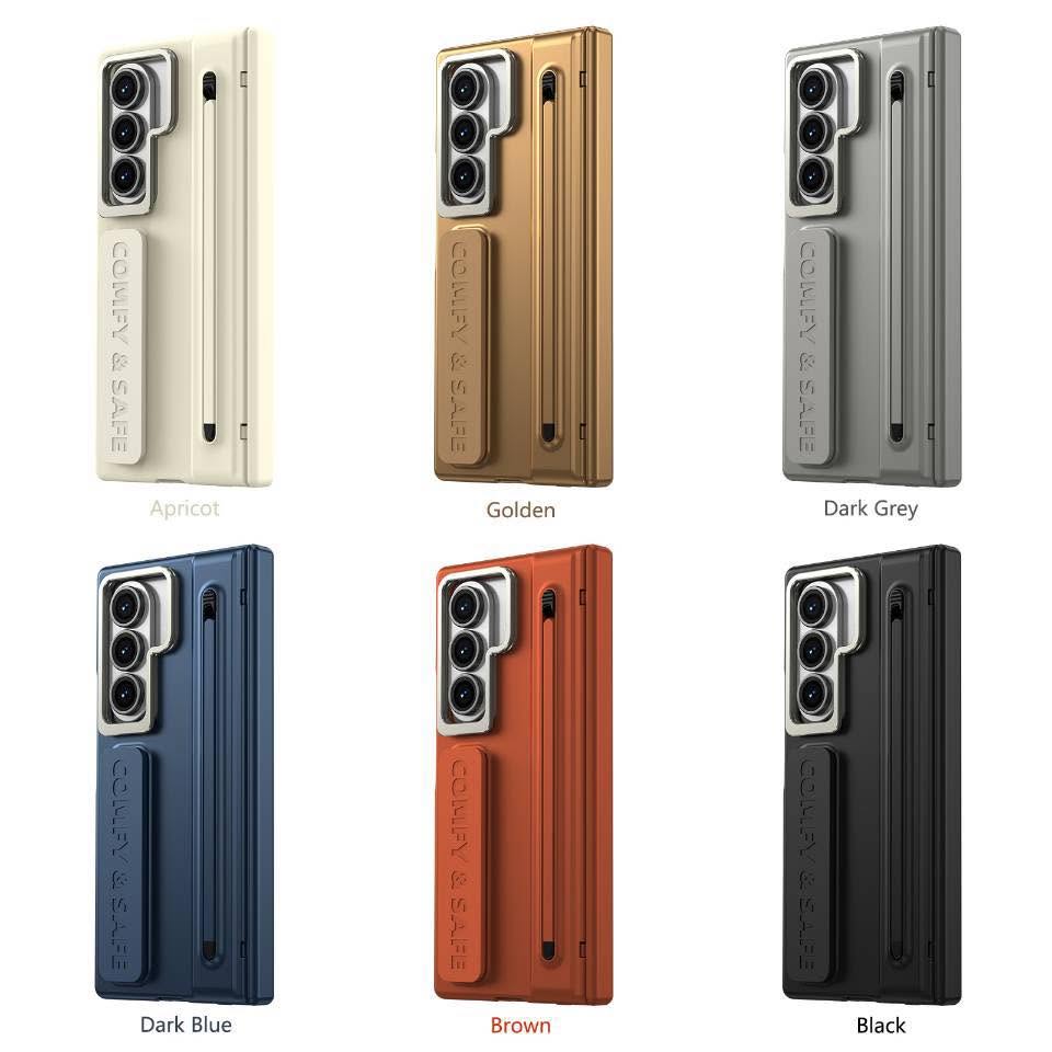 COCO Camera Stand | Samsung Z Fold8 /w stylus and finger strap [2pcs Front/Back]