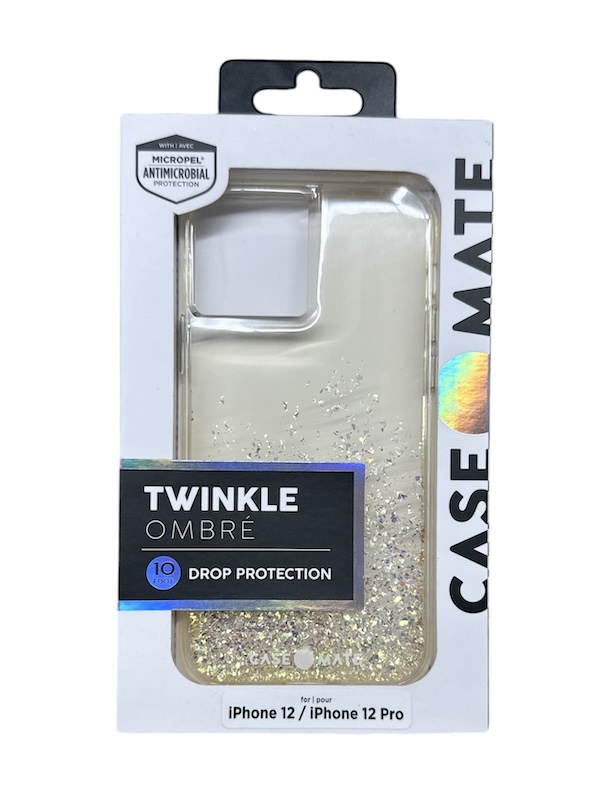 [RW1-02] Case-Mate  | iPhone 12/12 Pro (6.1) - Gold Twinkle OMBRE