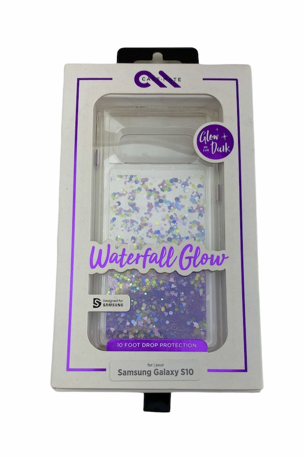 [BI1-23] Case-Mate Waterfall Glow in The Dark | Samsung S10e - Purple