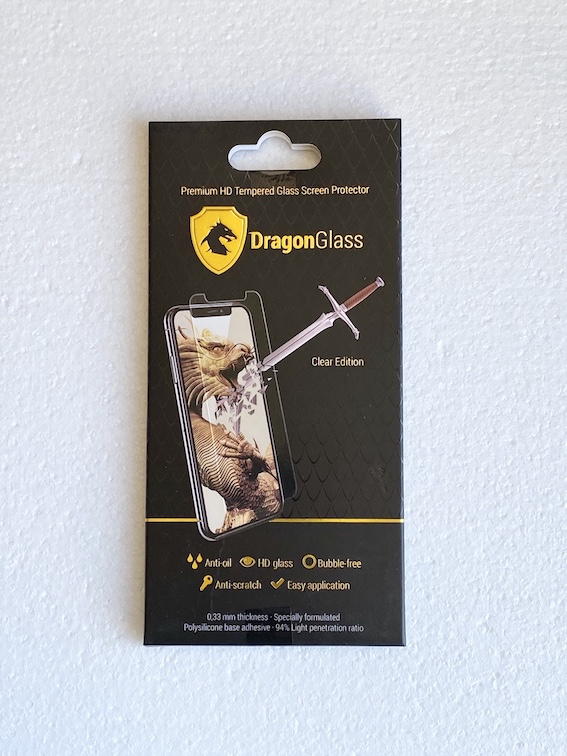 [BI1-01] Dragon Tempered Glass | Samsung S21 Ultra [smaller cut, fit all cases]