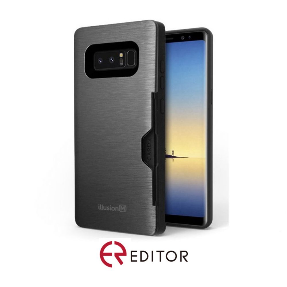 Editor Illusion w/ Card Slot | Samsung S10 – GunMetal