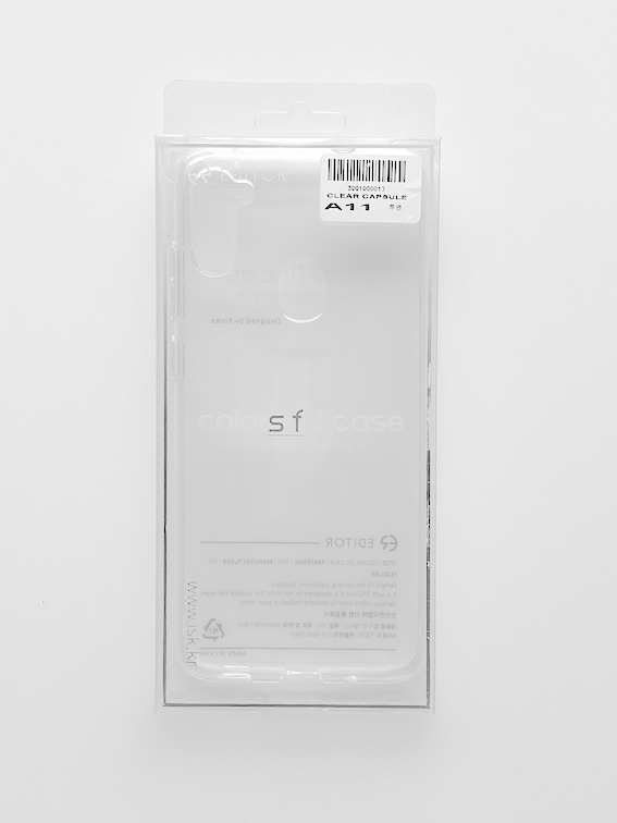 [BWS6-24] Editor Transparent Capsule | Samsung A33 (5G)