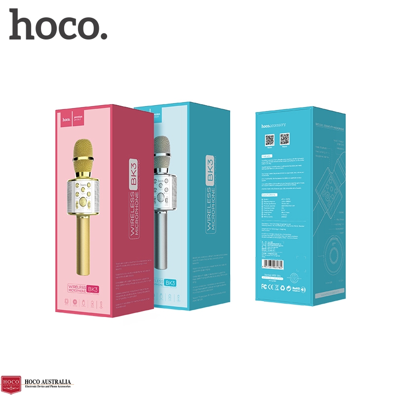 HOCO BK3 | Wireless Microphone /w in-built speaker