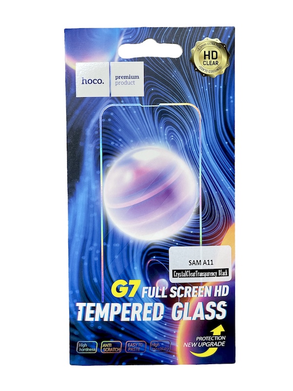 [I-111] Hoco G7 Full Screen Tempered Glass | Samsung A11 [Single Pack]