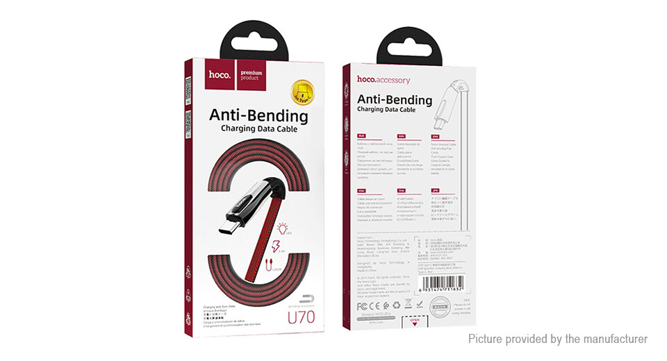 Hoco U70 | Anti-Bending Charging Data Cable