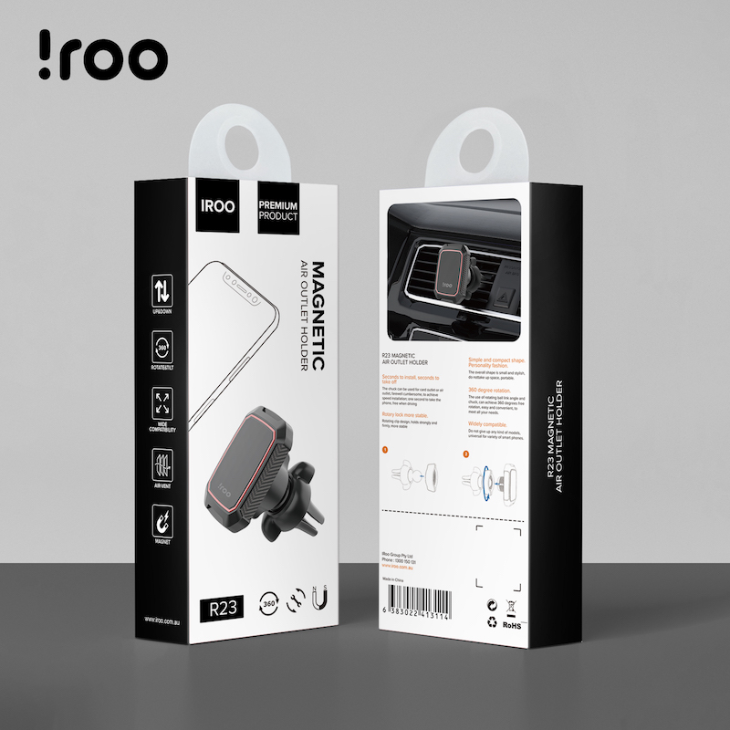 iRoo R23 | Super Strong Magnetic Air Outlet Holder