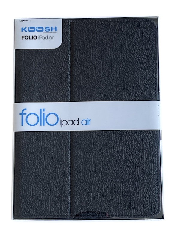 [IB3-3] Koosh Folio PU Leather | iPad Air 1 - Black