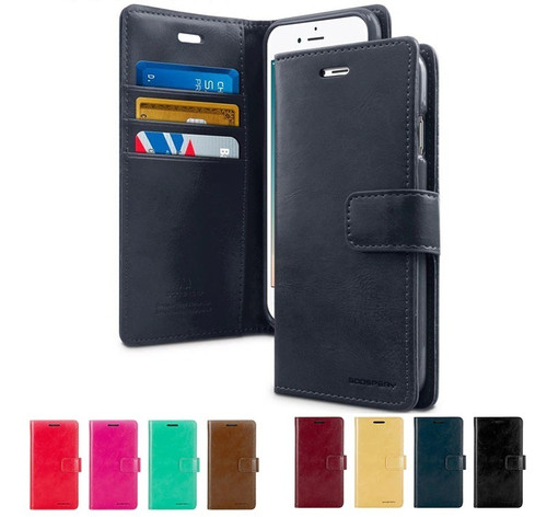 [BWF8-1][FW8-12] Mercury Blue Moon Folio | Samsung Galaxy S22 Ultra